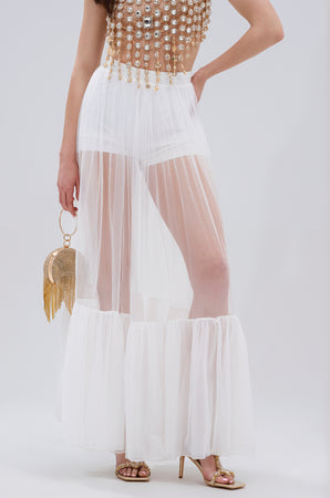 7/25で出品終了！lig. sheer volume skirt 7/25で出品終了！lig. sheer