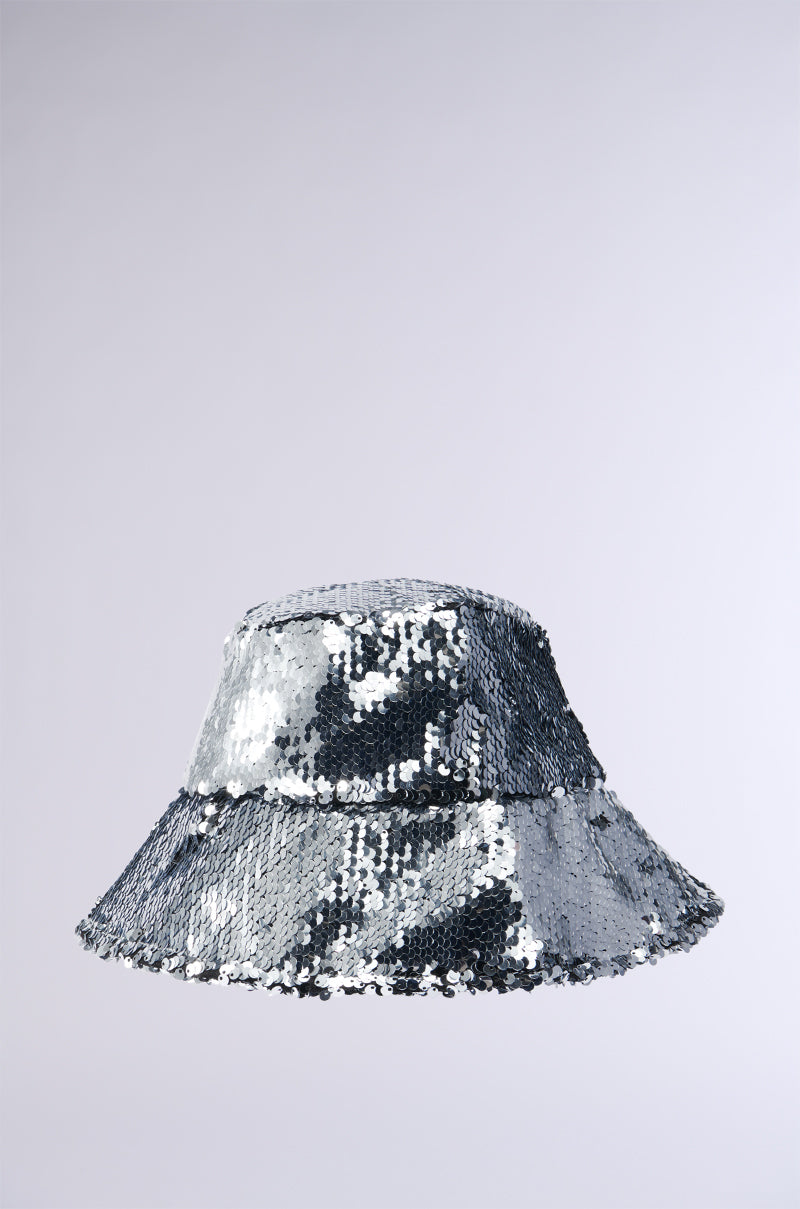 Gold & Silver Sequin Bucket Hat main image 0