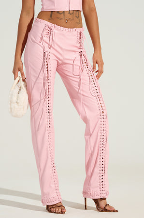 FLASHING LIGHTS FAUX LEATHER PANT – AKIRA