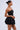 ON THE EDGE BUBBLE MINI DRESS WITH GROMMETS