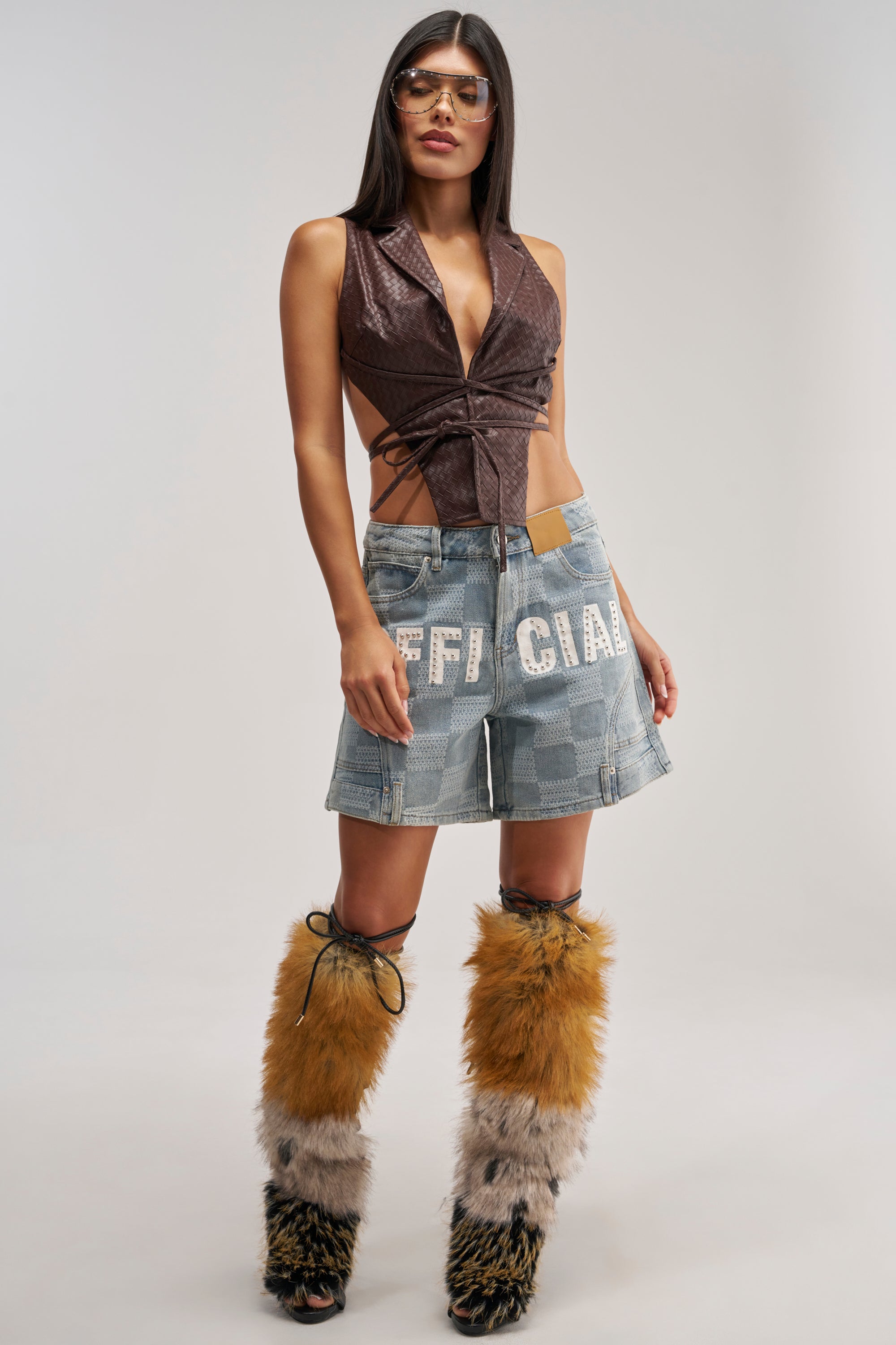 OFFICIAL DENIM BERMUDA SHORT – AKIRA
