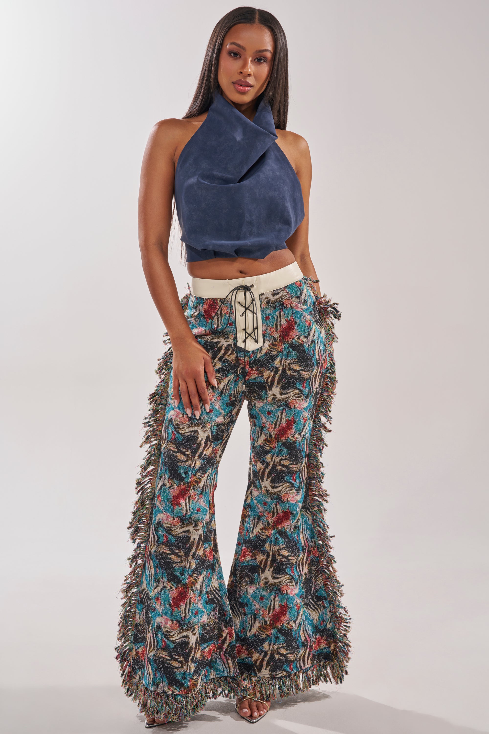 MIXED EMOTIONS TAPESTRY PANT – AKIRA