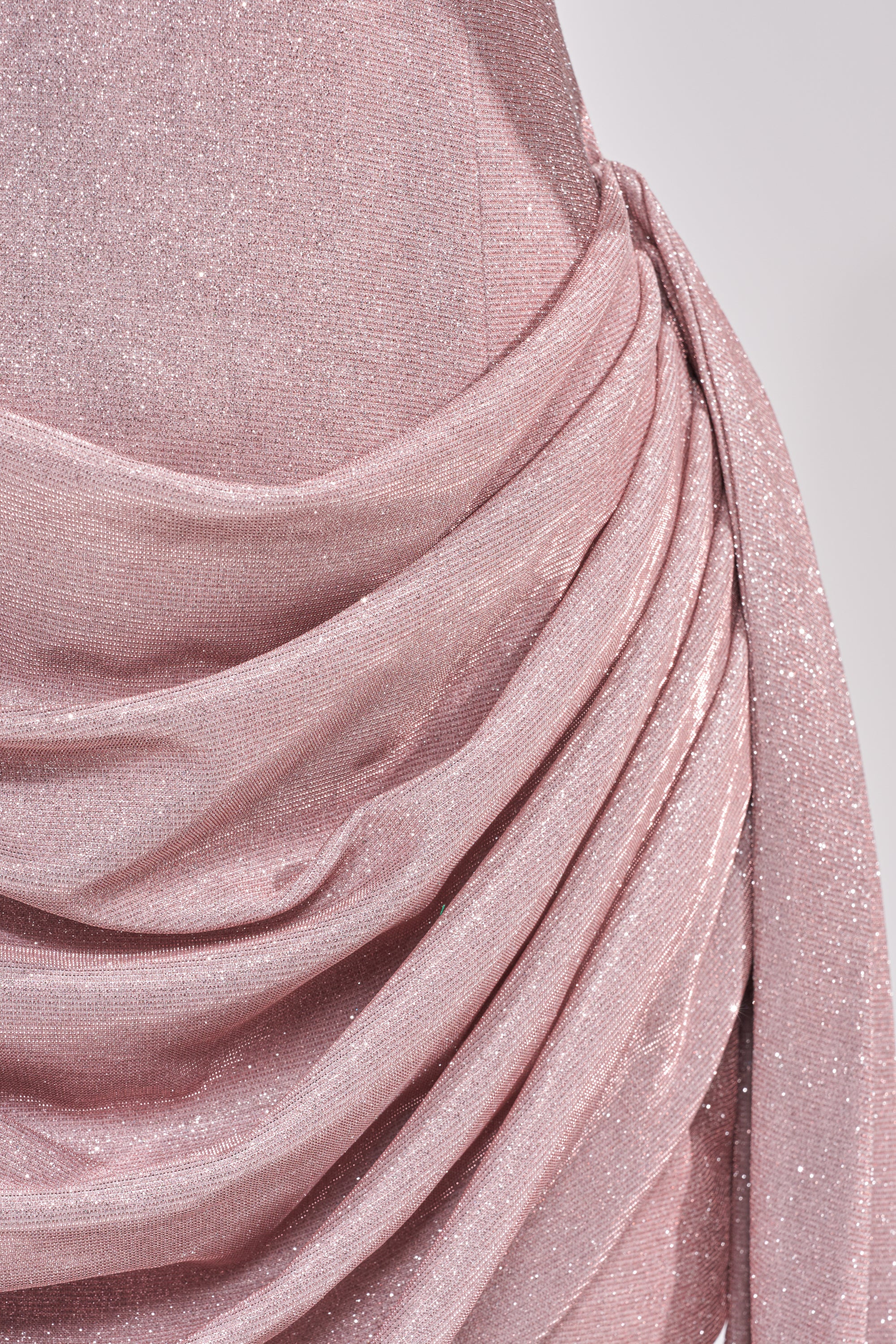 AKIRA Beyond Classy Strapless Shimmer Mini Dress