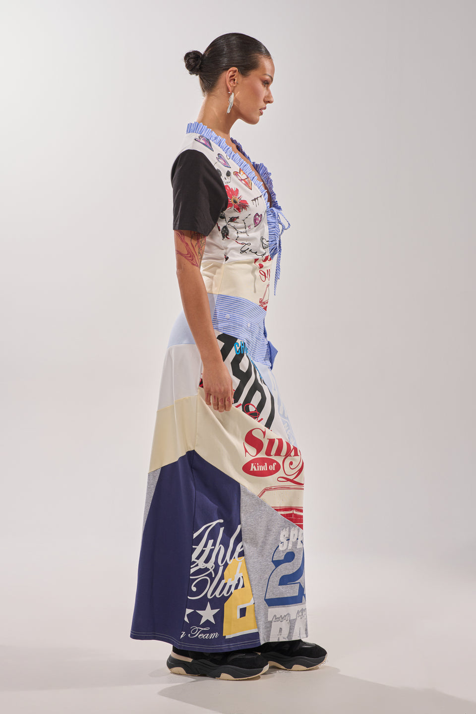 AKIRA Something Different Maxi Dress