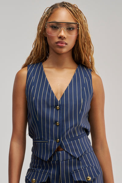 トップス Bibiy ANGIE SLEEVELESS JACKET 25JWA3521G-T-1NAVY1_grande.jpg