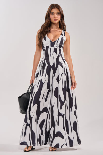 READ ALL ABOUT IT POPLIN JUMPSUIT – AKIRA