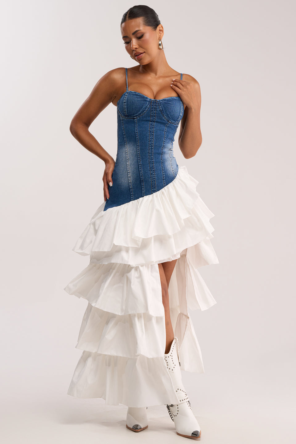 web dress design Custom-made Spider Web Halloween Party Dress