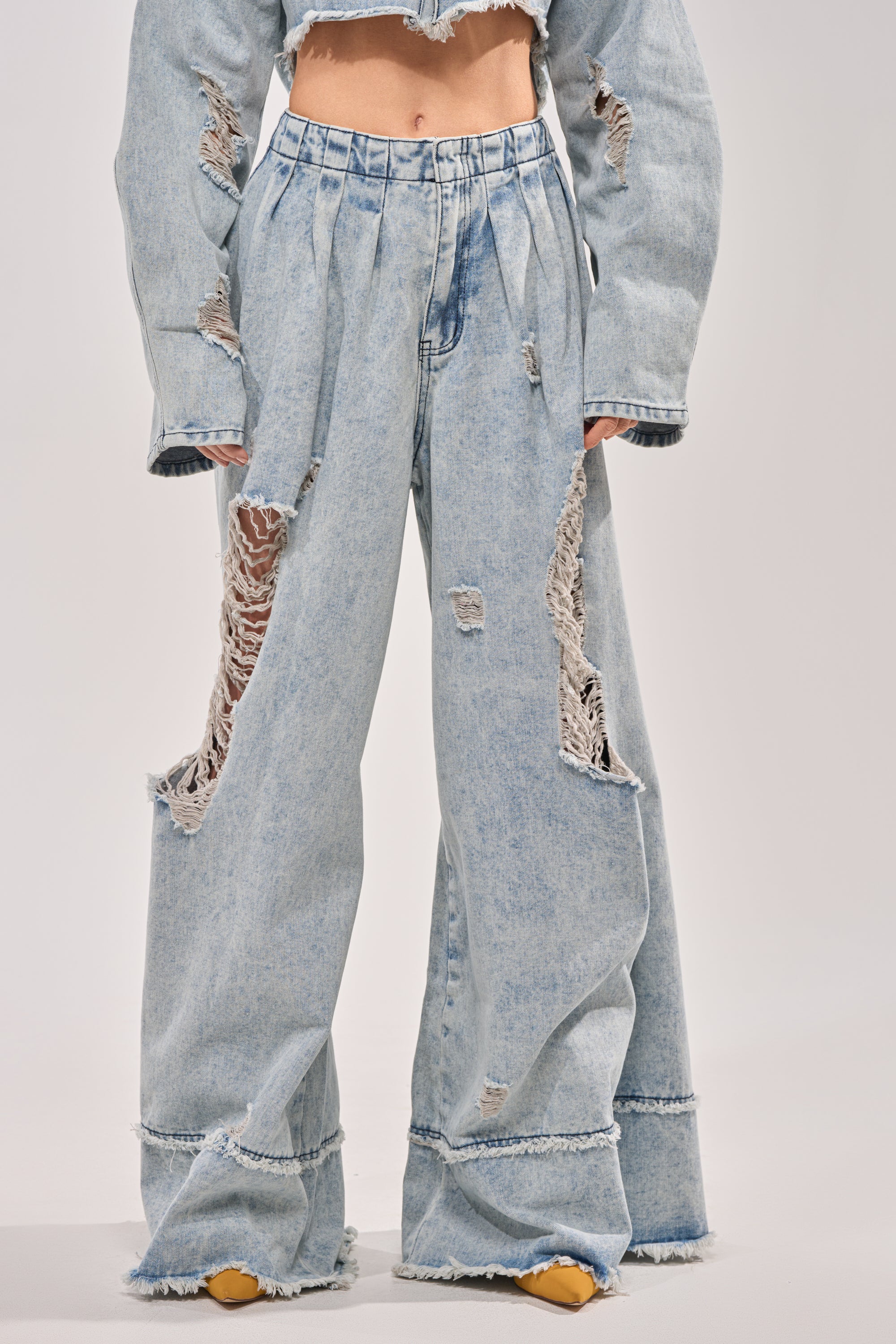 CAMILLE WIDE LEG DENIM – AKIRA