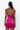 Back View 50 Shades Of Slay Lace Up Satin Ruched Mini Dress