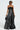 STRAPLESS TRENCH MAXI DRESS IN PU