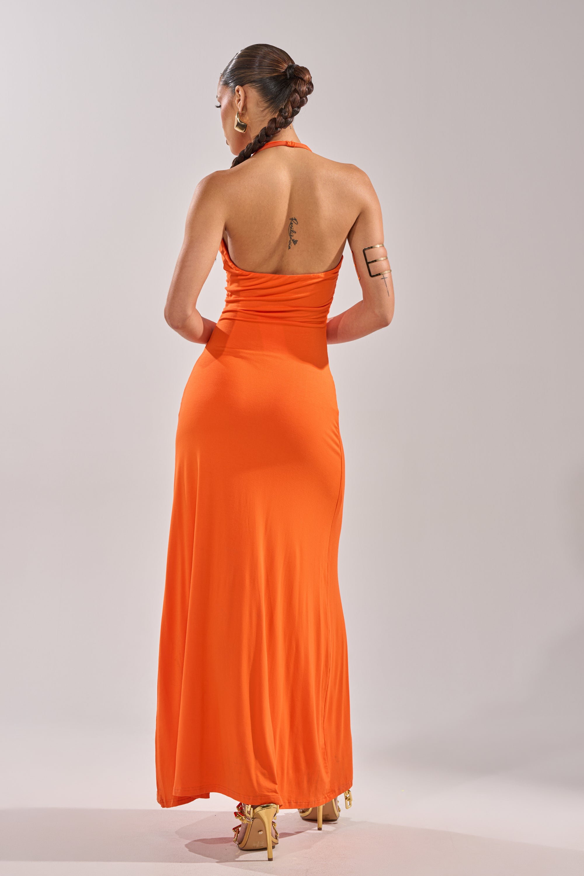 MAKE YOU LOSE YOUR MIND MAXI DRESS IN ORANGE AKIRA MAKE YOU LOSE YOUR MIND MAXI DRESS IN ORANGE AKIRA