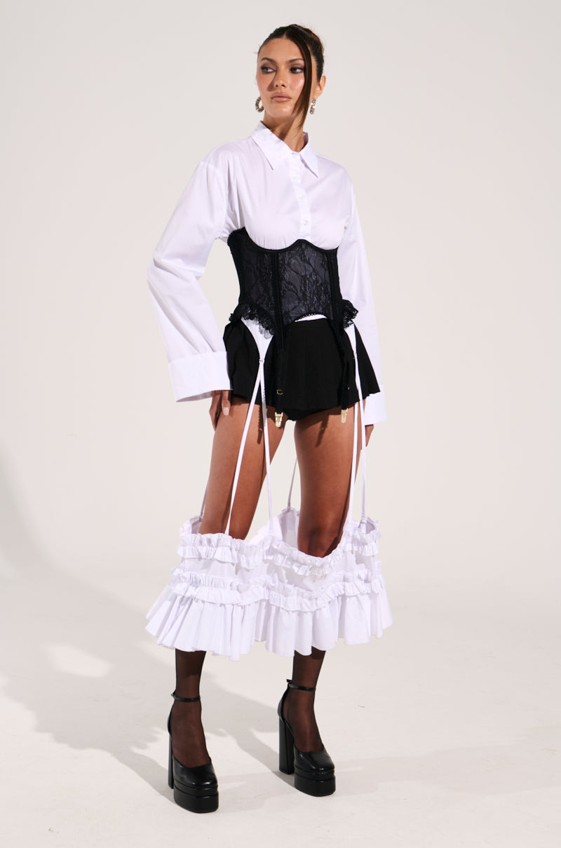 TRUE RUFFLE GARTER BELT AKIRA TRUE RUFFLE GARTER BELT AKIRA