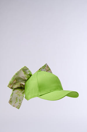 DIVINE DREAMS BROCADE BOW HAT – AKIRA