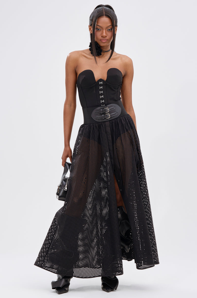 andwang Kirakira skirt 002 ブラック andwang Kirakira skirt 002 ブラック ANDWANG Kirakira skirt M