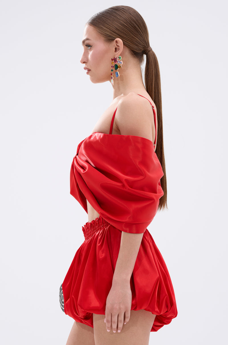 JULIETTE SATIN ROMPER – AKIRA