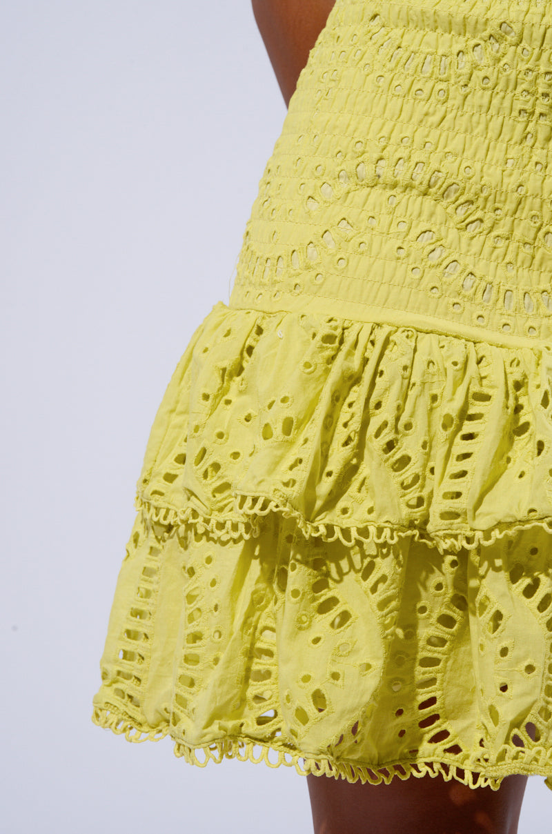 READY FOR SUMMER RUFFLE MINI DRESS AKIRA READY FOR SUMMER RUFFLE MINI DRESS AKIRA