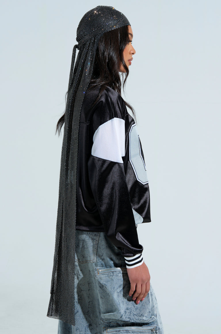 ONLY THE ELITE RHINESTONE NET DURAG – AKIRA