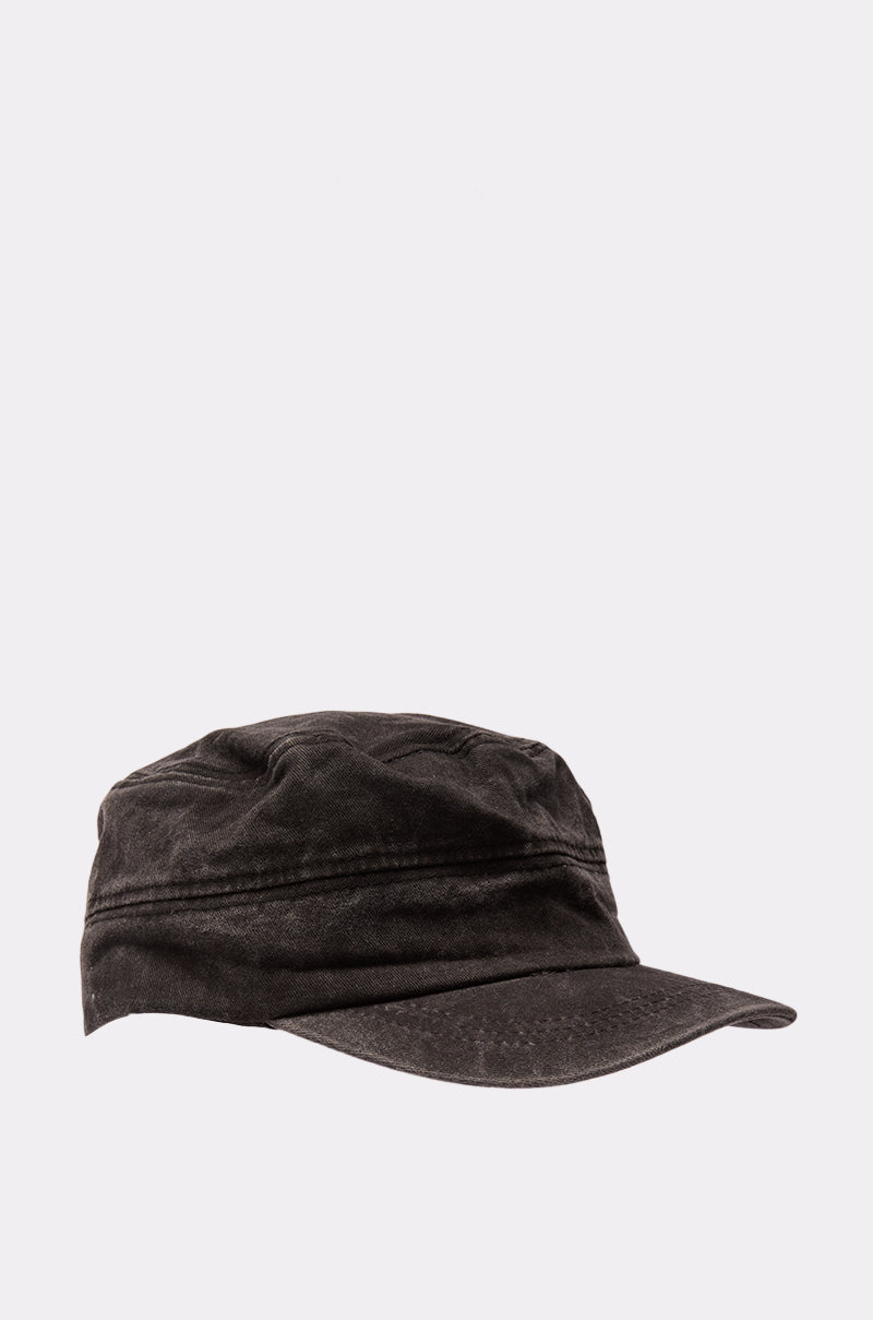 The I REALLY DO THIS HAT is a black, military-inspired cap crafted from soft fabric and shown on a plain light gray background. 4