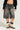 LITERAL PERFECTION BLACK DENIM BERMUDA SHORTS