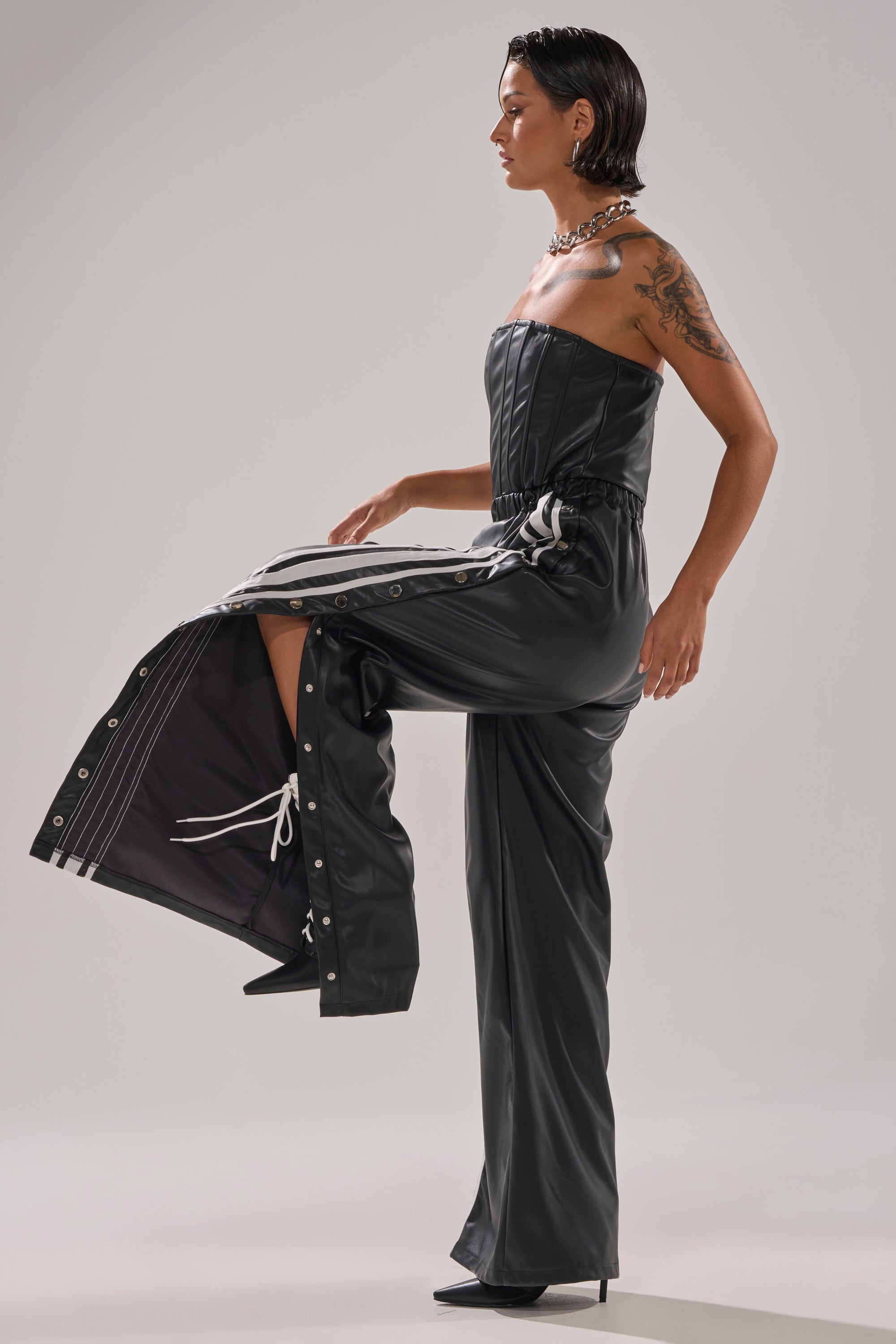 パンツ you're SEE YOU NEXT YEAR PU JUMPSUIT – AKIRA