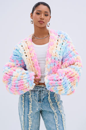 ジャケット・アウター acka loop Knit cardigan AKES247295LIGHT-PINK2_450x450.