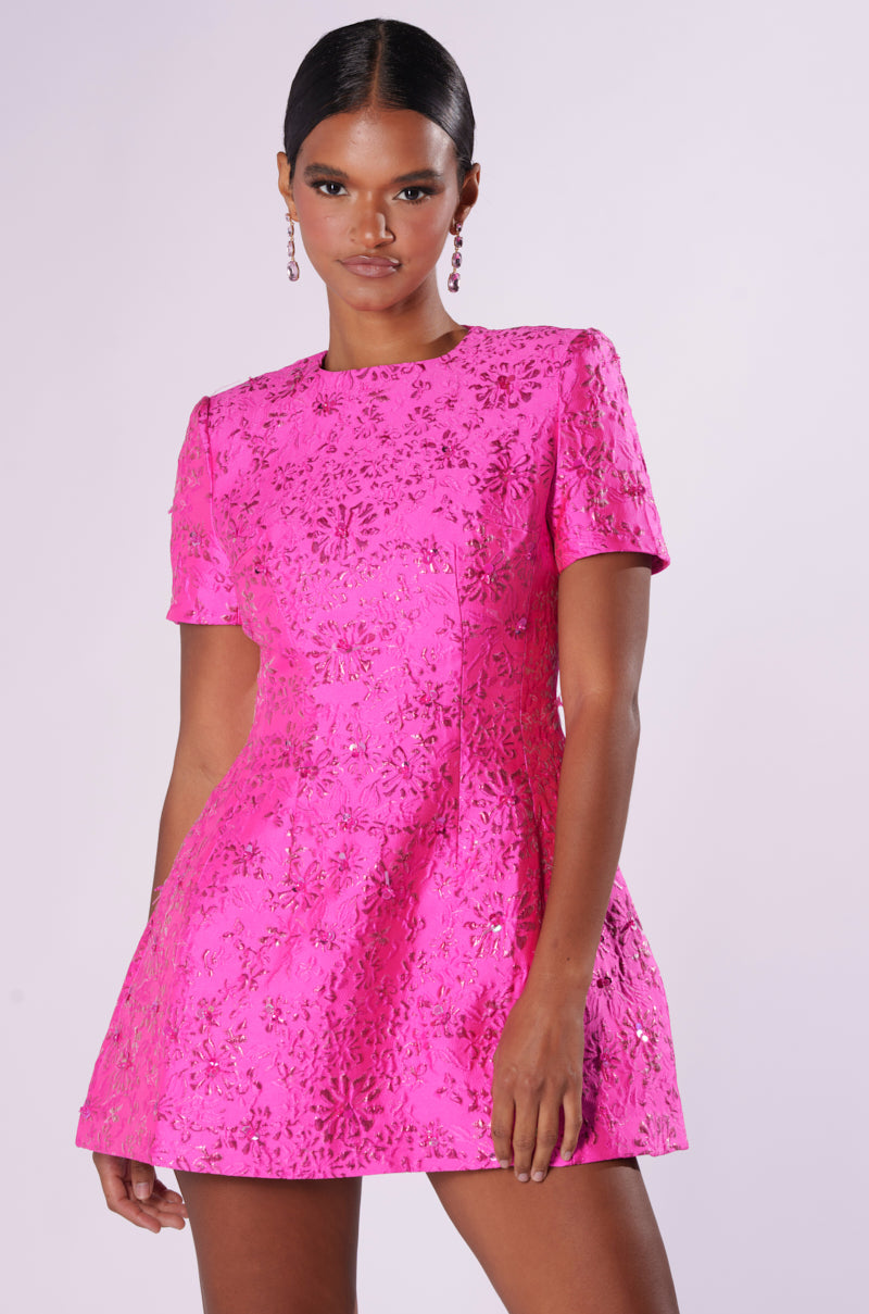Akari Mini Dress - Pink main image 0