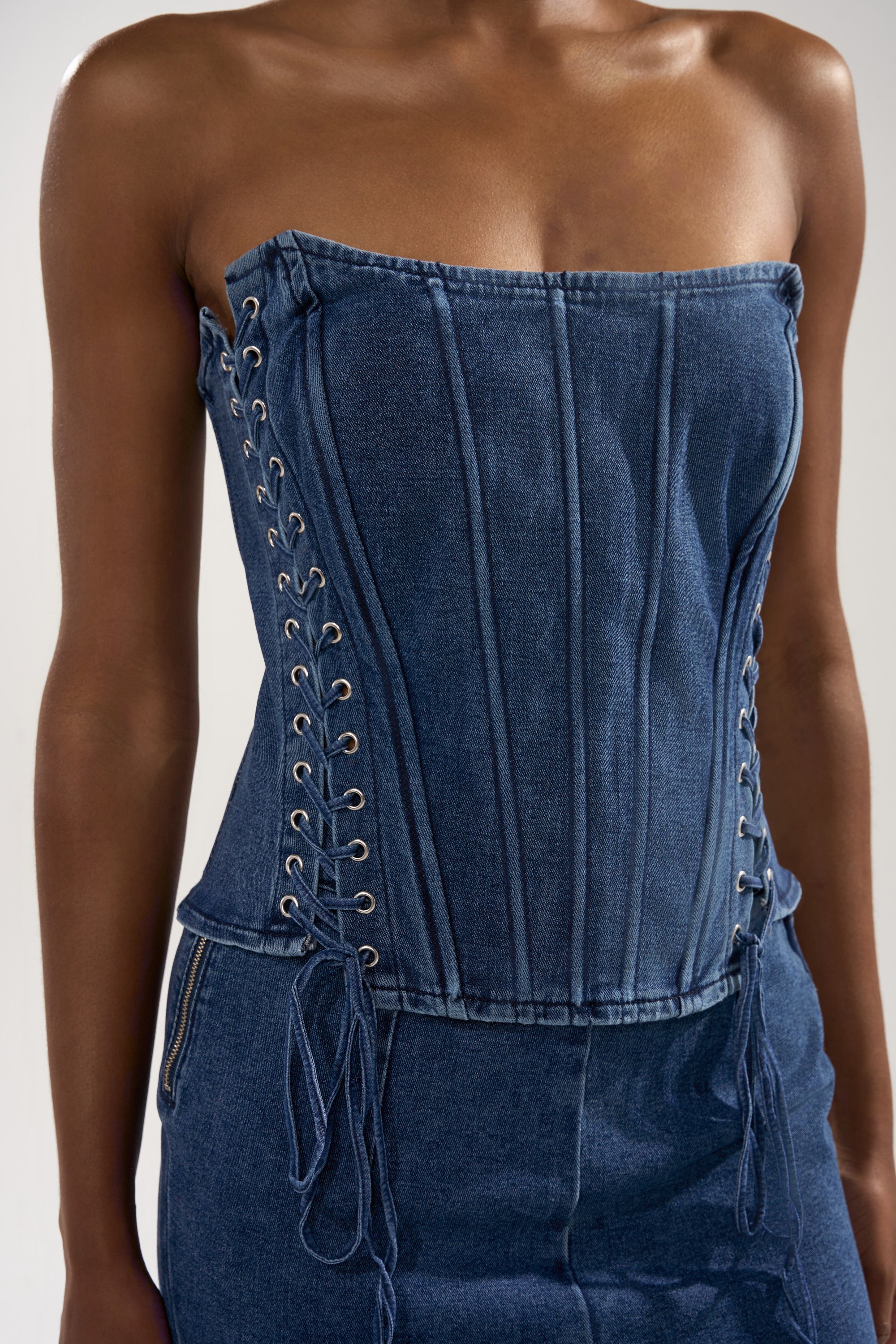 YOU WISH DENIM CORSET AKIRA YOU WISH DENIM CORSET AKIRA