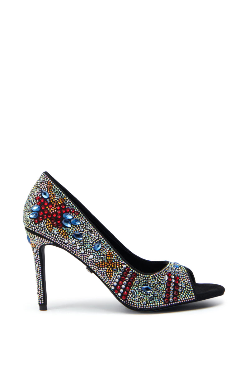 AZALEA WANG AZORA MULTI EMBELLISHED SANDAL – AKIRA