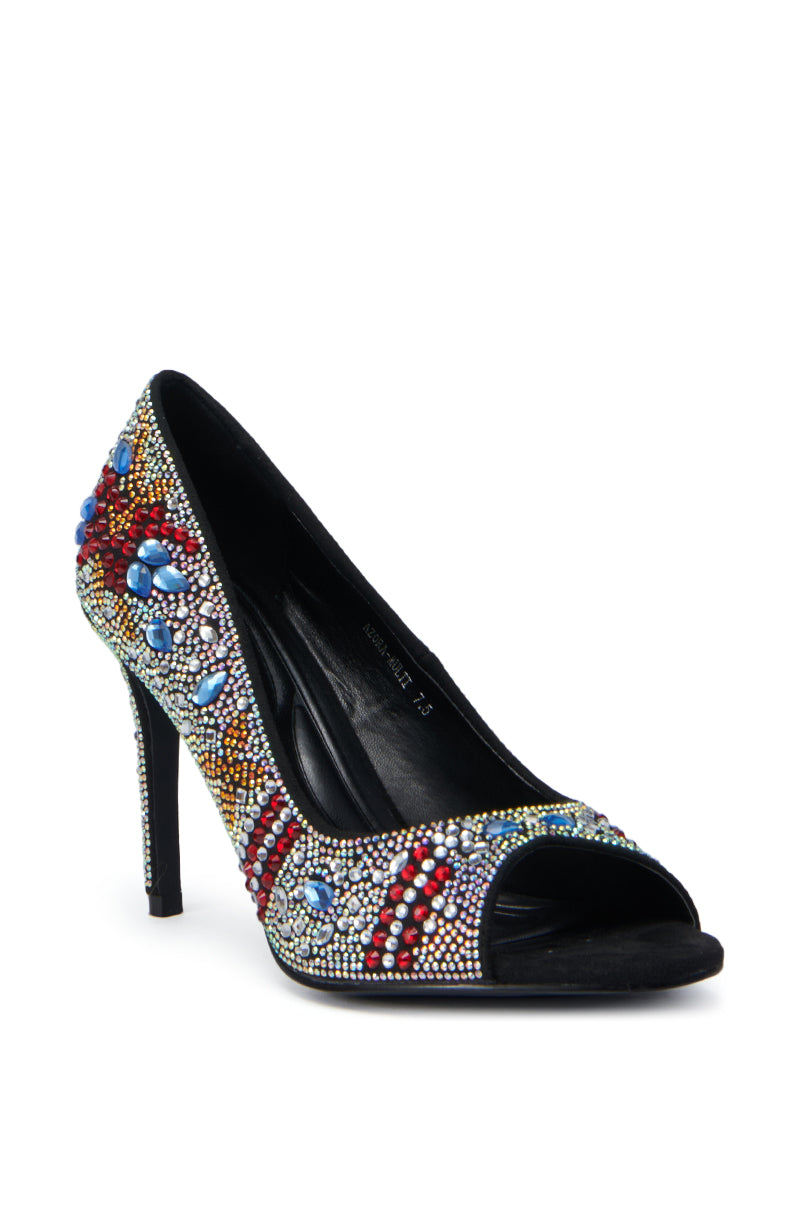 AZALEA WANG AZORA MULTI EMBELLISHED SANDAL – AKIRA