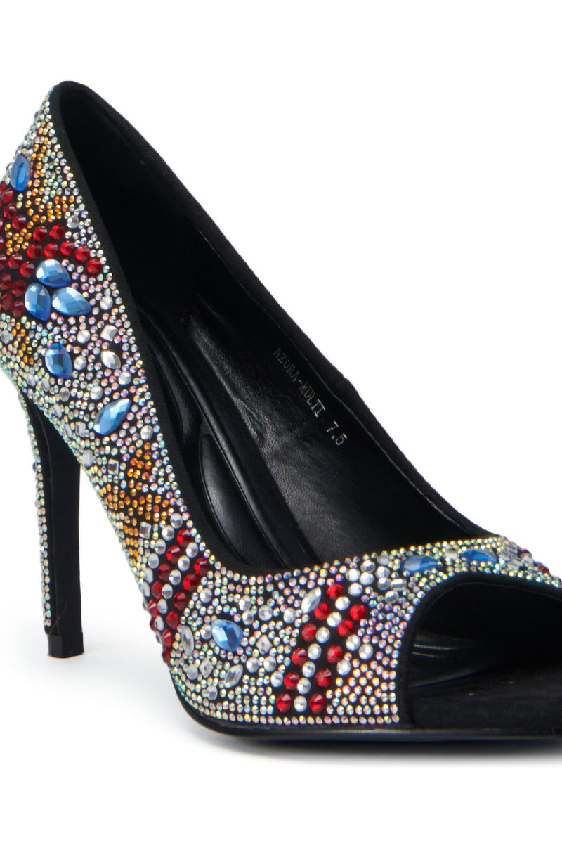 AZALEA WANG AZORA MULTI EMBELLISHED SANDAL – AKIRA