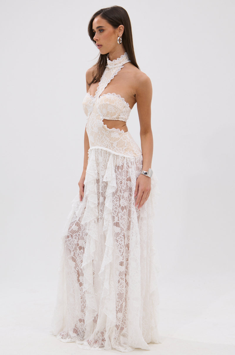 KYLA LACE MAXI DRESS – AKIRA