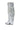 The AZALEA WANG BENNETTO SILVER RHINESTONE WESTERN BOOT features a tall silhouette, pointed toe, mid-height angled heel, side zipper, and decorative white fringe around the upper shaft.