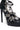 The AZALEA WANG BEREN BLACK HARDWARE EMBELLISHED SANDAL is a black faux leather platform stiletto adorned with silver chains and metallic charms across the straps for a striking decorative look.