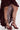AZALEA WANG BUIKY BURGUNDY OPEN TOE PUMP