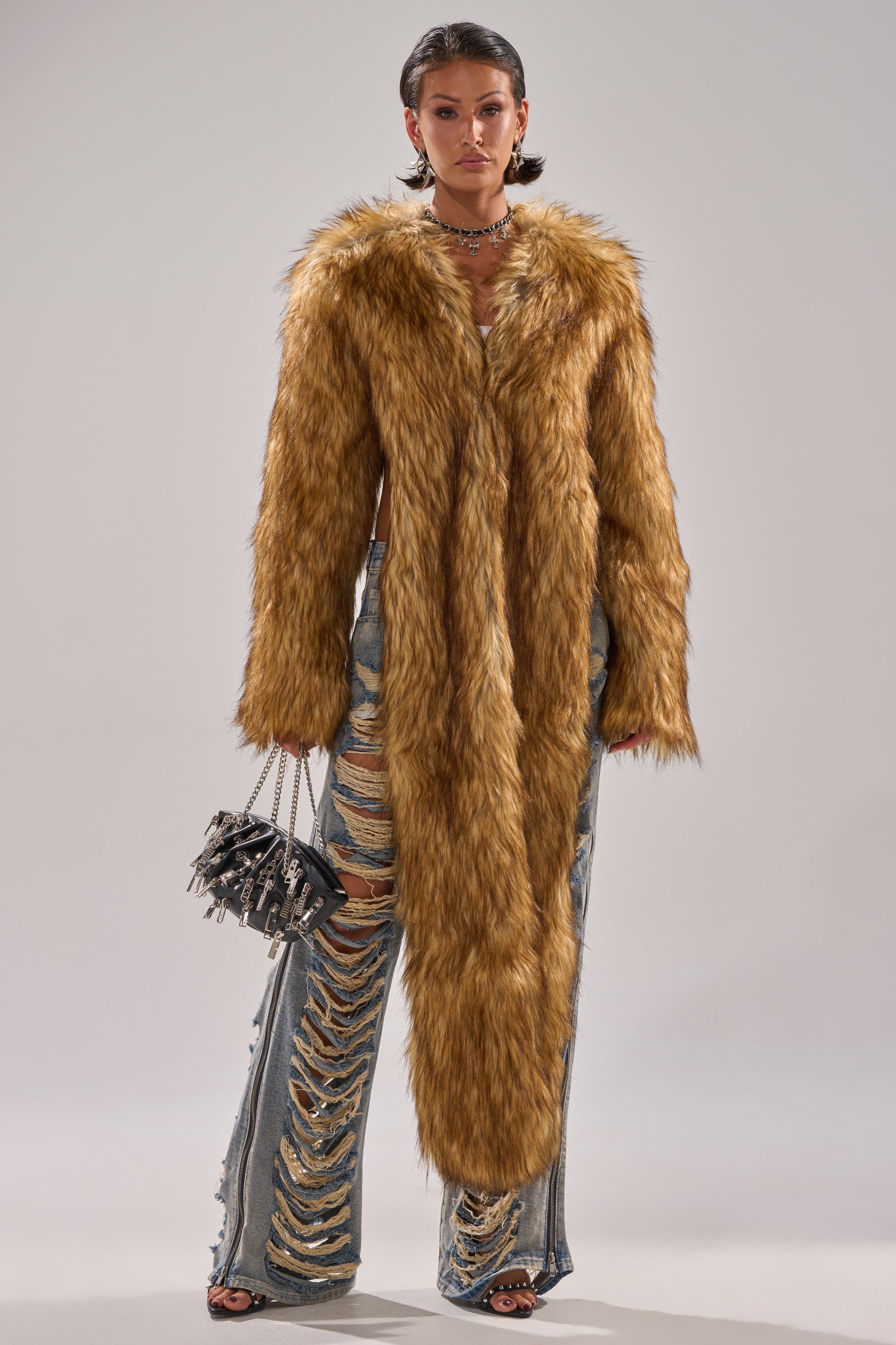 LANGON HIGH LOW BOLERO – AKIRA