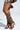 AZALEA WANG CHERELLI BROWN CROC OVER THE KNEE SANDAL