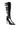 AZALEA WANG CHERELLI BLACK OVER THE KNEE SANDAL