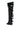 The AZALEA WANG CINZIA BLACK CROC BUCKLE WEDGE BOOT features a glossy black croc finish, knee-high shaft, bold buckle straps, a pointed toe, and side zipper for modern style.
