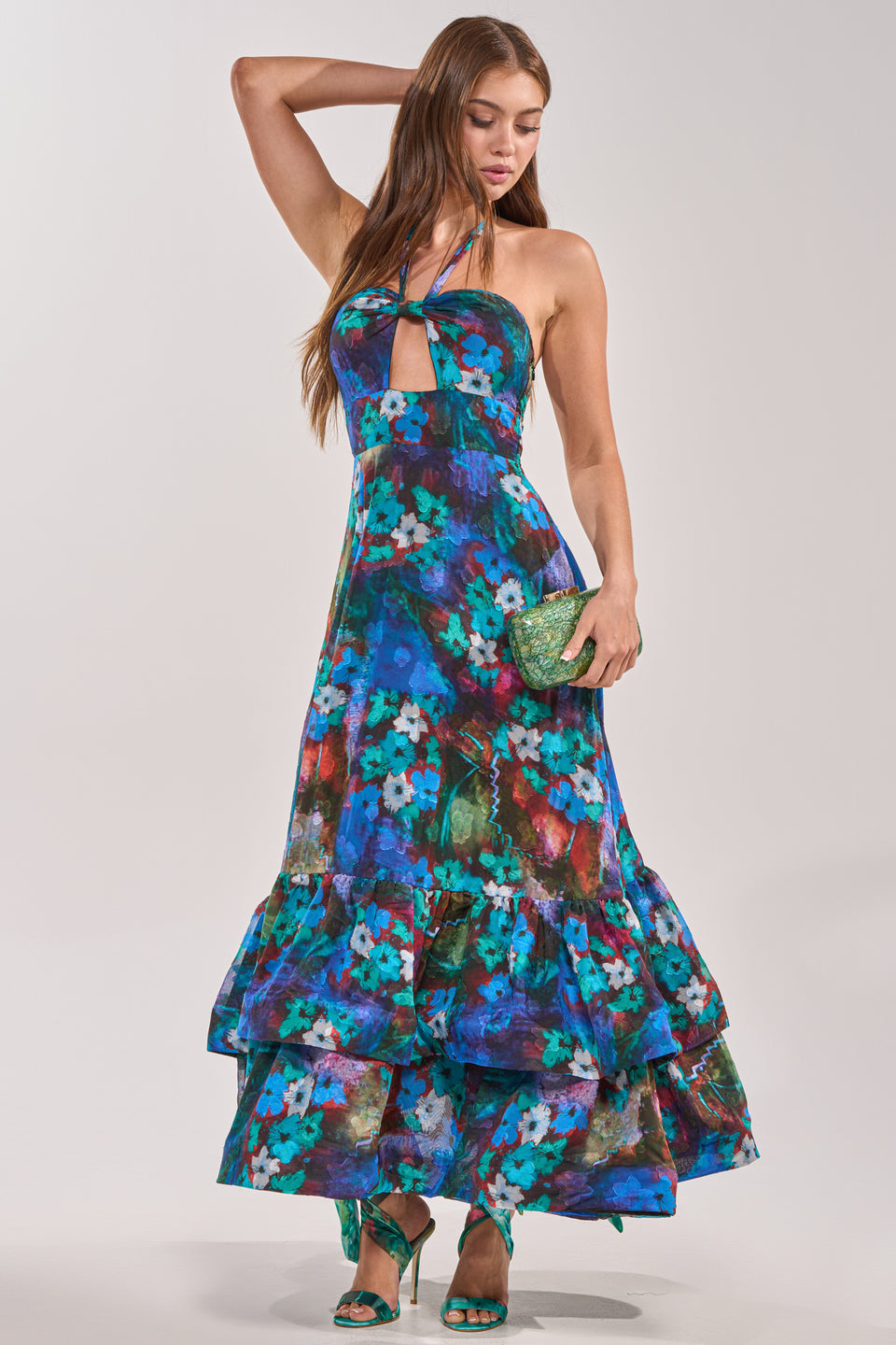 floral halter dress for wedding guest Floral Halter Dresses & Outfits for Women