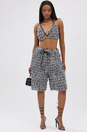 SHAGGY BERMUDA SHORT – AKIRA