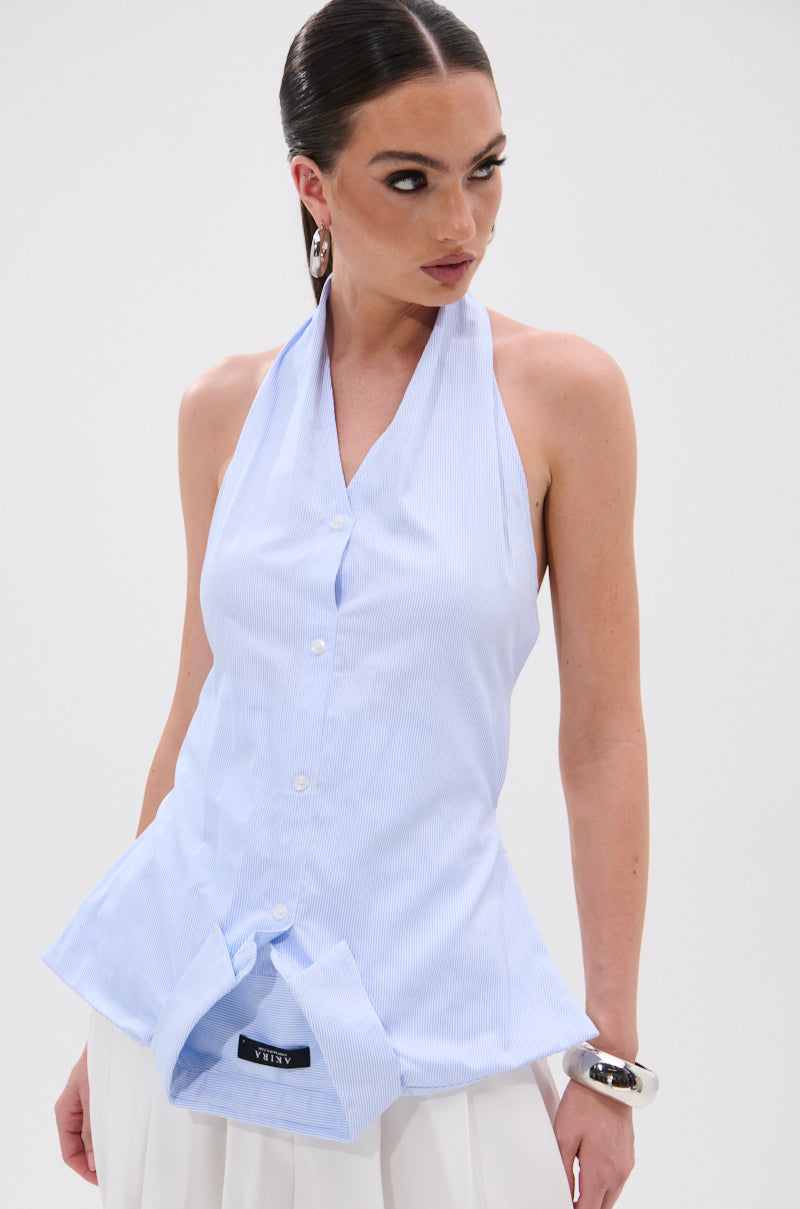 Tina Linen Blouse