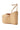 The AZALEA WANG COVA BEIGE WEDGE features a straw-textured beige design with an open back and thin ankle strap. Its woven wedge heel and base enhance its summery look, making it ideal for those seeking stylish summer shoes, showcased from the back and side.