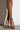 AZALEA WANG CYBELE BLACK EMBELLISHED WEDGE SANDAL