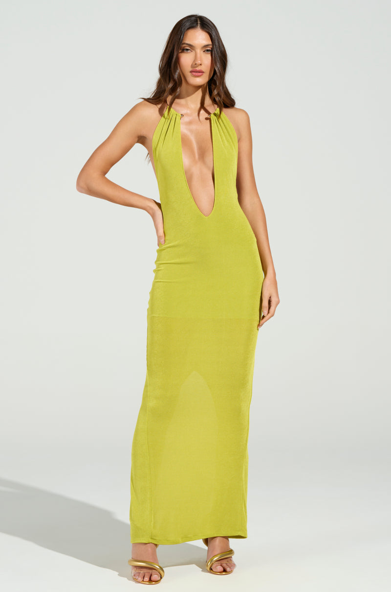 SPIN ME AROUND MAXI DRESS – AKIRA - Main Image
