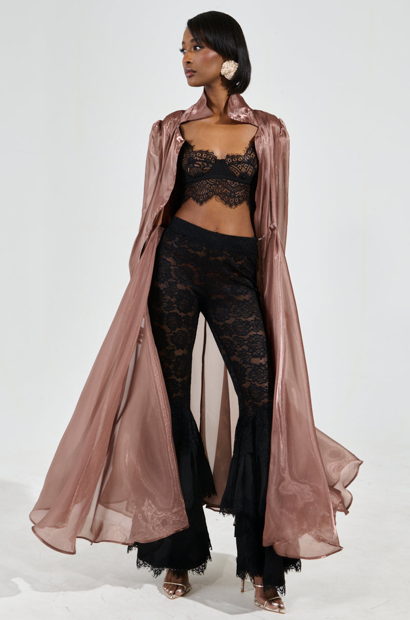 DRESSED UP TRENCH COAT IN BROWN AKIRA DRESSED UP TRENCH COAT IN BROWN AKIRA
