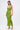 SHINE BRIGHT CROCHET SEQUIN MAXI DRESS IN GREEN