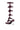 The AZALEA WANG DAGON LIQUID LUXE CAGED SANDAL features dark burgundy faux patent leather, an open square toe, sculptural strappy design with circular cutouts, multiple ankle straps, a wrap-up leg style, and a contrasting white heel.