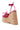AZALEA WANG DALEYZA FUCHSIA FLORAL WEDGE SANDAL