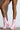 AZALEA WANG DANIELLE BABY PINK STRETCH PU CHUNKY HEEL BOOTIE