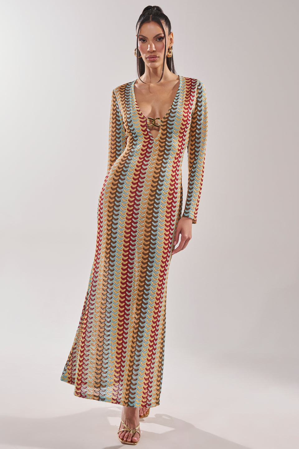 THREAD THEORY CROCHET MAXI DRESS – AKIRA